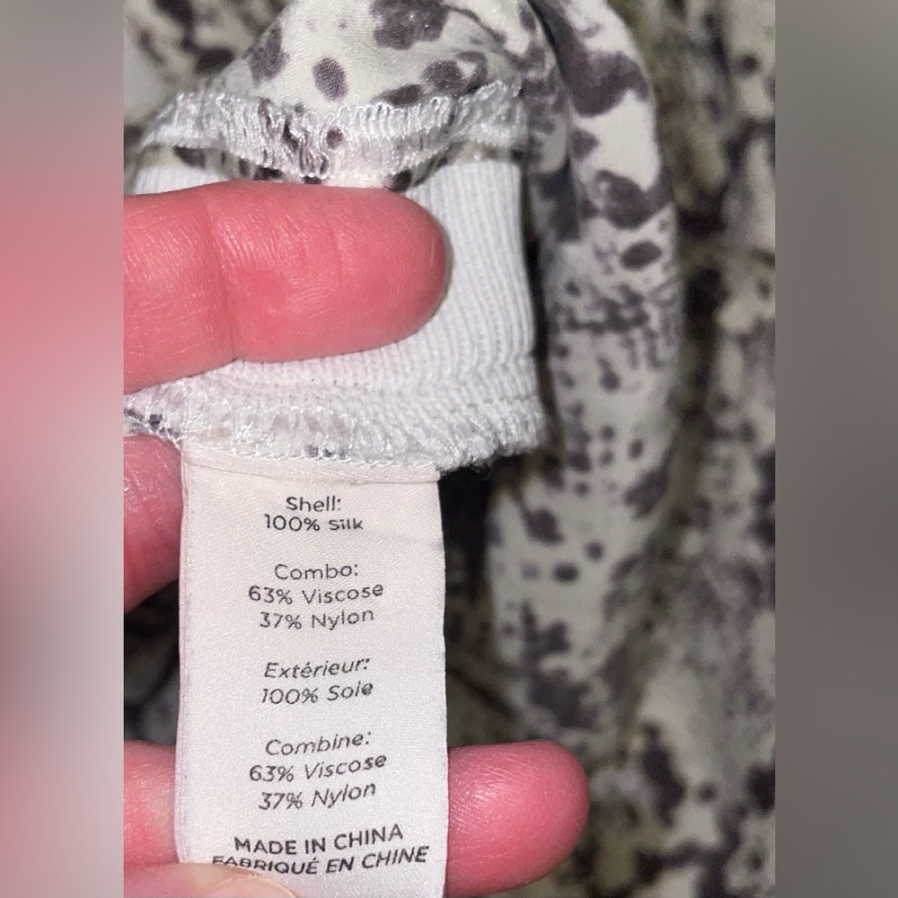 Cinq A Sept Revolve Python Print Silk Tank Top Bl… - image 8